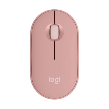 Imagem de Mouse sem Fio Logitech Pebble 2 M350s - Bluetooth - Easy-Switch - 4000dpi - Rosa - 910-007048-Unissex