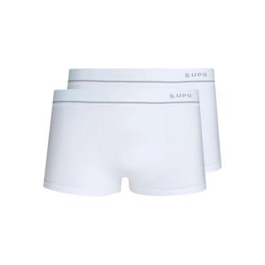 Imagem de Kit com 2 Cuecas Sunga Lupo 676-002, Branco, P