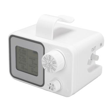 Imagem de Água de Planta Automática, Kit de Irrigação por Gotejamento Interno Com Timer de Exibição LCD, Temporizador de água Programável, para Jardim, Varanda, Escritório, Estufa
