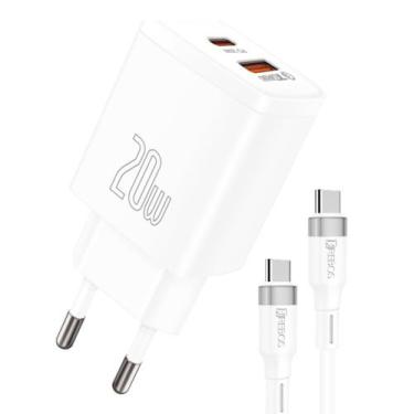 Imagem de Carregador 20W Turbo Branco Para Samsung A55 - KDPAN - PEINING