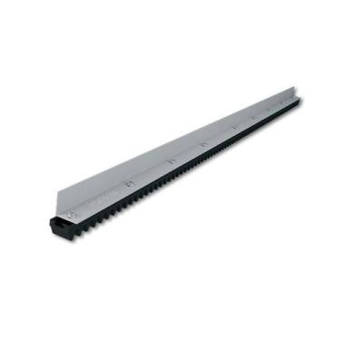 Imagem de Cremalheira de Aluminio Gomos Nylon Para portão deslizante - Intelbras