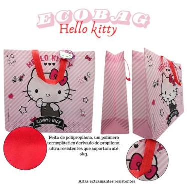Imagem de Sacola Reutilizável Sanrio Hello Kitty Grande Ecobag