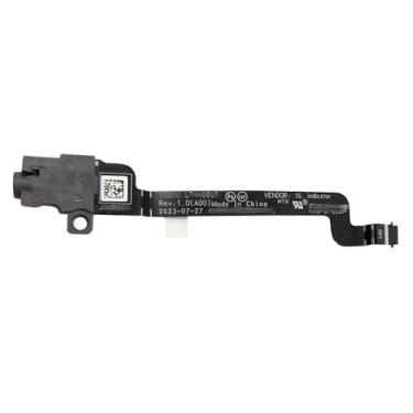 Imagem de ZAHARA Conector de porta de carregamento de conector de fone de ouvido com cabo flexível de substituição para DELL Latitude 7350 destacável IDB31 LF-M951P PK37B01NY1L