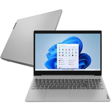 Imagem de Notebook Lenovo Ultrafino Ideapad 3i I5-10210U 8GB 256GB SSD Tela 15.6" Windows 11 - Prata