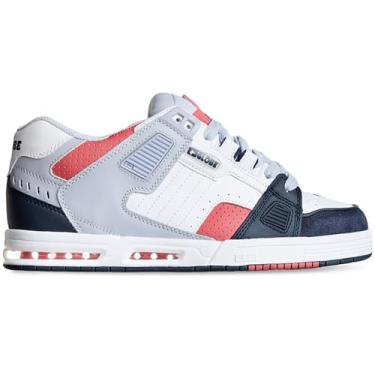 Imagem de Globe Tênis de skate masculino Fusion, Azul-marinho/vermelho, 45