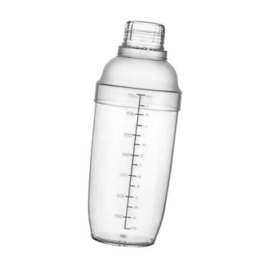 Imagem de YWJLQH Shaker de, agitador de mão com escamas, misturador de bebidas claras para uma bebida em casa, 700ml