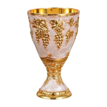 Imagem de Bothyi Goblete medieval vintage, xícara de vinhos de liga, presentes de gravura, aniversário de manobra de liga de zinco, aniversário,
