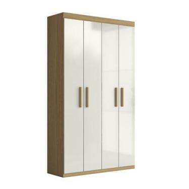 Imagem de Armário Multiuso 4 Portas Atacama/Off White - Aramóveis