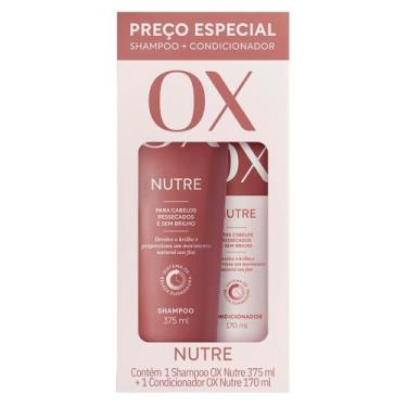 Imagem de Kit Shampoo 375ml+Condicionador 170ml OX Nutrição Intensa