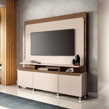 Imagem de Estante Home para TV até 70 Polegadas 2 Portas 1 Gaveta Quantum HB Móveis