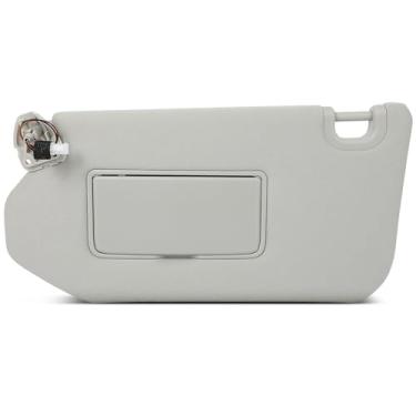 Imagem de Viseira de sol cinza do lado esquerdo do motorista com teto solar para 2013 para INFINITI para JX35,2014-2017 para INFINITI para QX60,2013-2018 para Nissan For Pathfinder, conjunto de substituição