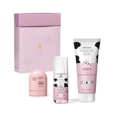Imagem de Kit  Deleite Body Splash + Loção Hidratante + Creme Para As Mãos - OBo