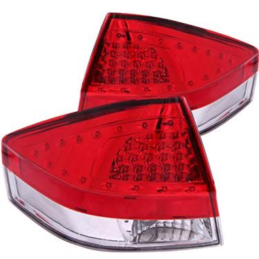 Imagem de AnzoUSA 321197 Lanterna traseira de LED vermelho/transparente para Ford Focus - (vendida em pares)