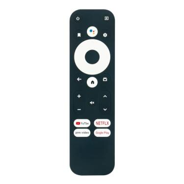 Imagem de Allimity Controle remoto por voz compatível com caixa de TV Mecool KM2 4K com YouTube NETFLIX PRIME-VIDEO GOOGLE-PLAY