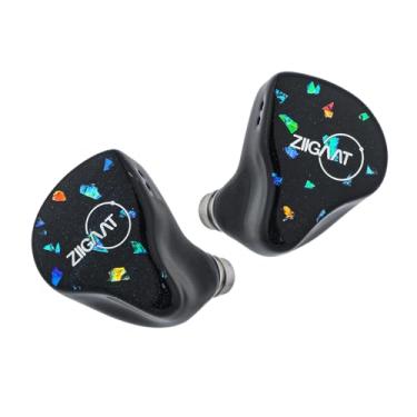 Imagem de Linsoul ZiiGaat Doscinco in Ear Monitor, 2DD+3BA Hybrid Driver Earphone IEM, fones de ouvido com fio, afinação audiófila, com cabo IEM para jogos músicos (4,4 mm)