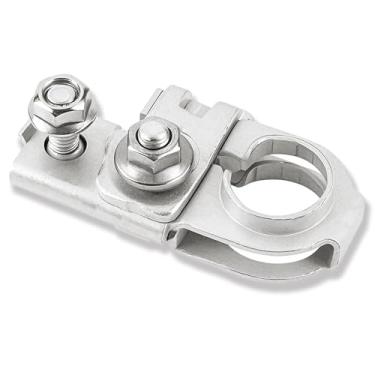 Imagem de Terminal de bateria positiva 91980-3X010, conector de terminal de bateria de carro adequado para Kia Hyundai Sedona Soul EV Rio Forte5 2015-2020 Terminal de bateria com porcas M6 para conexão de