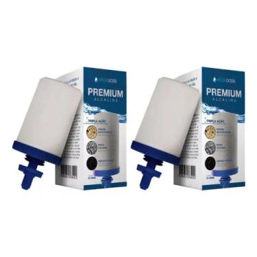 Imagem de Kit 02 Velas Para Filtro Barro Alcalina Tripla Ação Premium - Oasis