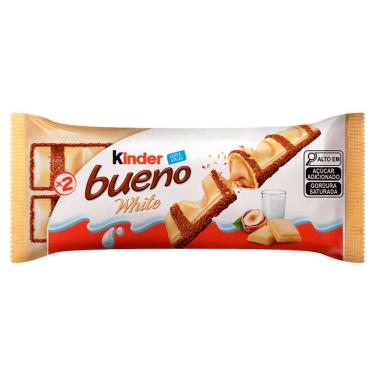 Imagem de Kinder Bueno White Chocolate Branco 2 Unidades 39g