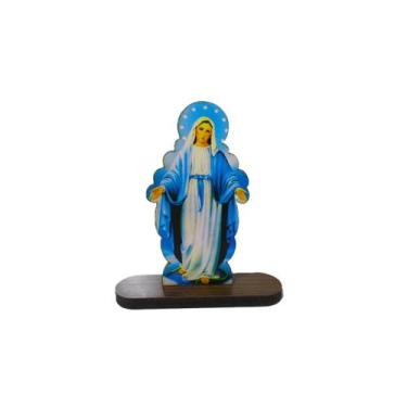 Imagem de Adorno Pedestal de Nossa Senhora das Graças 9cm - Outros