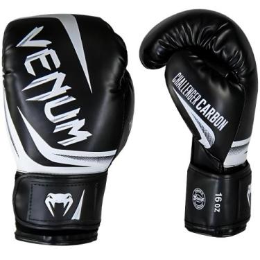 Imagem de Luva de boxe muay thai kickboxing profissional elite full written venu