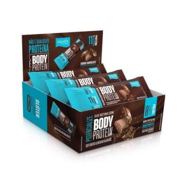 Imagem de Body Protein Bar (9 unid. 40g) - Sabor: Chocolate Cobertura Choc. ao L