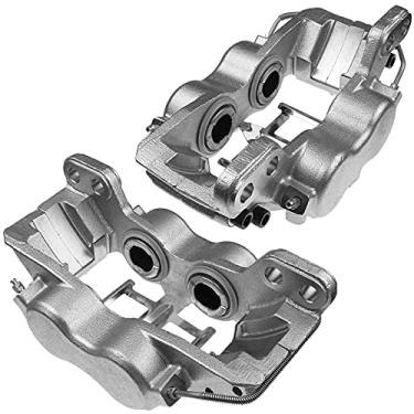 Imagem de A-Premium Conjunto de pinça de freio a disco compatível com modelos selecionados Chevy, Ford, GMC, Isuzu, Blue Bird e Hino - T6500, F650, F750, C4500/C5500/C6500/C7500 Kodiak, FTR, FVR, FXR, 258LP,