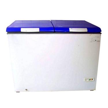 Imagem de Capa Para Tampa De Freezer Cônsul 534l Azul 02capas 73x70cm Cada Porta