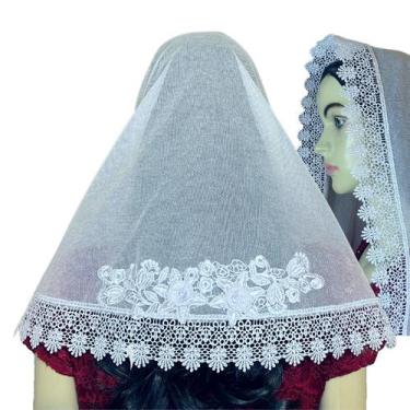 Imagem de Veu Ccb Renda Guipir Notas Musicais Aplique Notas Musicais - Portal do