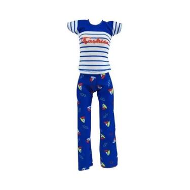 Imagem de Conjunto De Roupas De Boneca Bjd De 30cm, Vestido Fofo De Menina, Maqu
