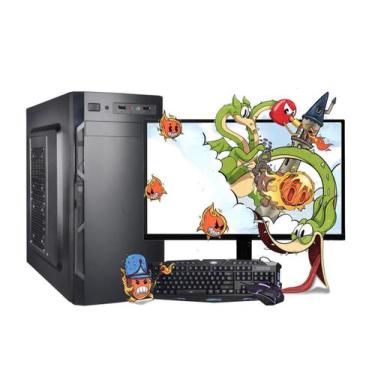 Imagem de Computador I3 8Gb Hd500Gb Com Monitor 19 Wi-Fi Wind 10 Homologação: 10