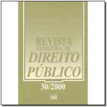 Imagem de Revista trimestral de direito publico ed. 30 - MALHEIROS EDITORES, 3