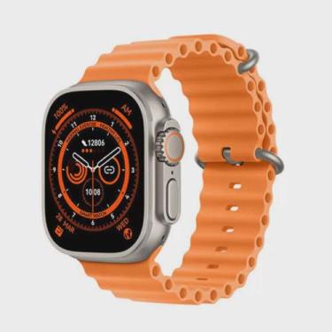 Imagem de Smartwatch Ultra 8 Mini 2 Pulseiras Android iOS  Bluetooth - SHOPPING 