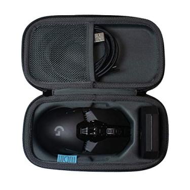 Imagem de Capa TUDIA EVA compatível com Logitech G903 Lightspeed/Logitech G900 Chaos Gaming Mouse, capa rígida para transporte de viagem para mouse gamer [apenas capa, dispositivo não incluído]