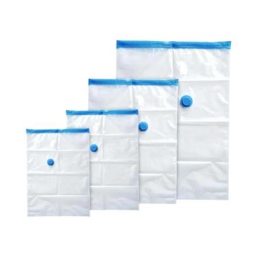 Imagem de Sacos De Vácuo Grandes Para Roupas, Edredons, Cobertores, Roupa De Cam