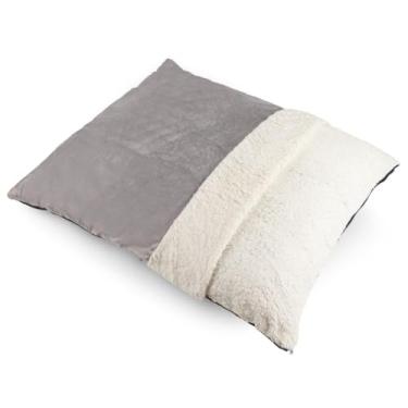 Imagem de Caminha de Cachorro Saquinho de Dormir Para Gato Pele de Carneiro Cama Pet Canguru Saco De Dormir (Cinza,GG (90cm x 75cm))