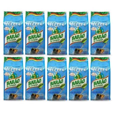 Imagem de 10 Erva Mate Tereré BARÃO NATURAL sem glúten 500g - Barão de Cotegipe