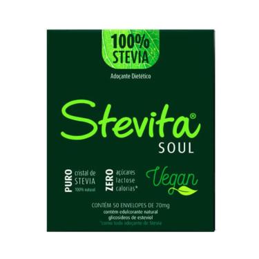 Imagem de Adoçante Stevita Soul 50 sachês