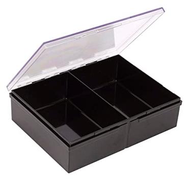 Imagem de CAIXA ORGANIZADORA C/2 DIVISORIAS PRETA