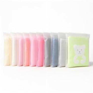 Imagem de Sacos de plástico transparente com zíper para maiôs, roupas, roupas íntimas, meias, toalhas | Sem orifícios de ventilação | Armazenamento de viagem e embalagem para pequenas empresas (20 peças, 30 x