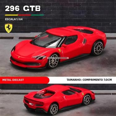 Imagem de Ferrari 488 458 F12 296 F40 F50 Miniatura De Carro Em Liga Fundida Bbu