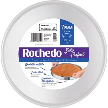 Imagem de Forma para Bolo Redonda 30cm Polida Rochedo