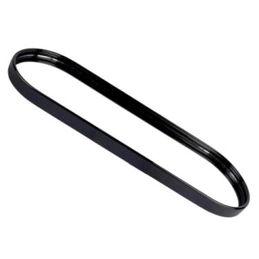 Imagem de Bandeja Oval Espelhada Decorativa – Toque Clássico para Ambientes Sofisticados (Preta)