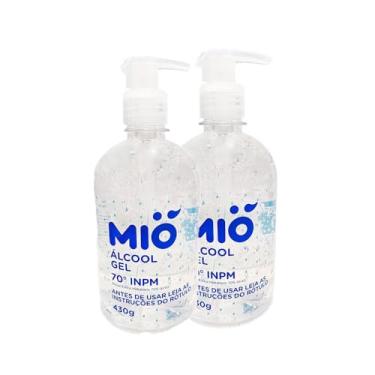 Imagem de Kit 2 Álcool Gel 70% Mió Antisséptico 430g