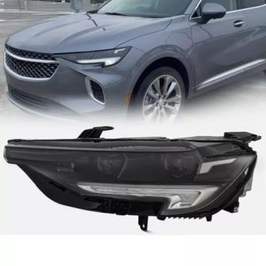 Imagem de Lâmpada de neblina esquerda direita LED luz diurna frontal LED conjunto de farol lâmpada de canto ampla compatível com Envision 2021-2023 85115821 (esquerda)