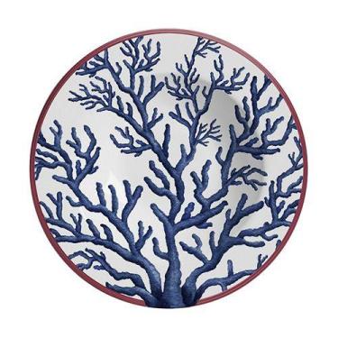 Imagem de Conjunto com 6 Pratos Fundo Coral Gables Ø25cm - Alleanza Cerâmica