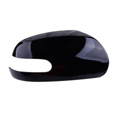 Imagem de Tampas de capa de espelho retrovisor lateral do carro para Kia Forte Cerato 2009 2010 2011 2012 tampa de espelho substituída (preto, lado esquerdo (motorista)