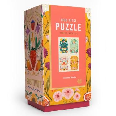 Imagem de Lantern Press Quebra-Cabeça De 1000 Peças, Coleção Firelight, Mantra Das Estações