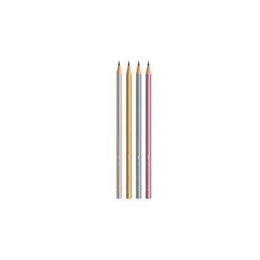 Imagem de Kit 2 Lápis Grafite Metallic Faber Castell