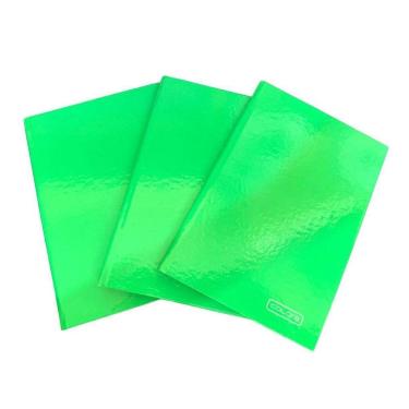 Imagem de Caderno Brochura  Grande  96 Folhas Capa Dura 20X27- Kit 2Un