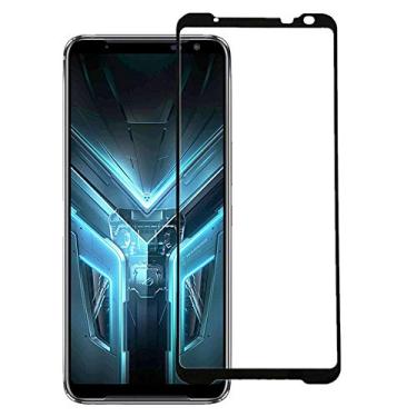 Imagem de AISELAN Para Asus Rog Phone 3 ZS661KS Tela Vidro Temperado - Película Protetora de Tela de Cobertura Total Alta Transparente para Rog Phone 3 (2 peças)